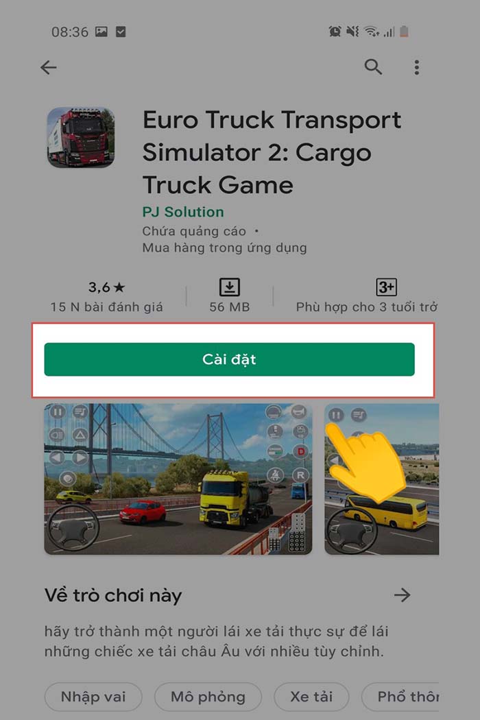 Cách tải game Euro Truck Simulator 2 cho PC